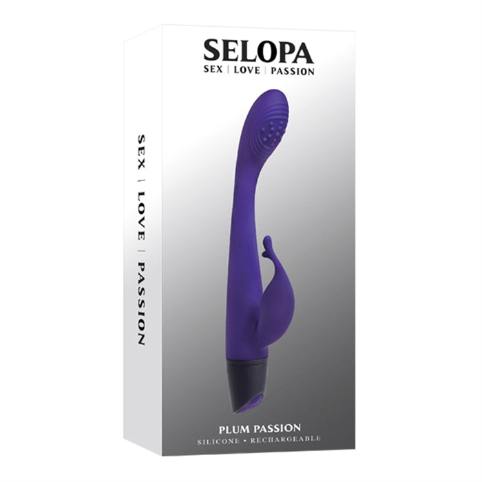 Plum Passion - Silicone Rechargeable - Purple