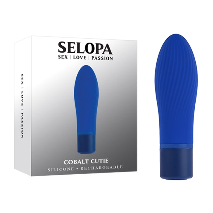 Cobalt Cutie - Silicone Rechargeable - Blue