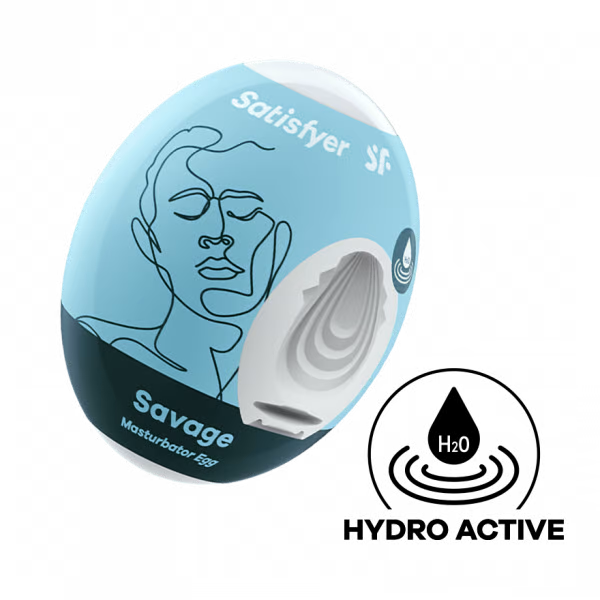 Satisfyer
Masturbator Egg Single (Savage) Light Blue