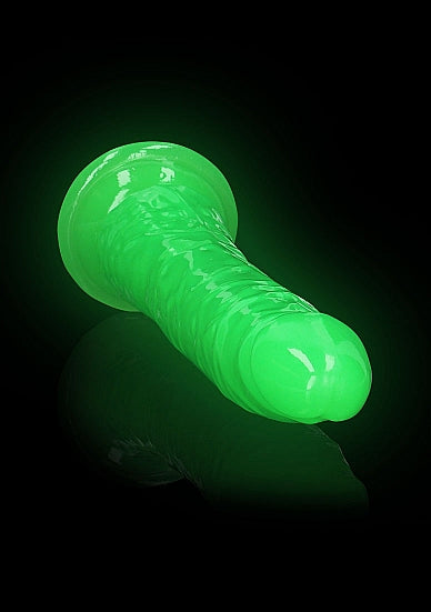 Slim Dildo Glow in the Dark - 9 '' / 22,5 cm- RealRock - Shots