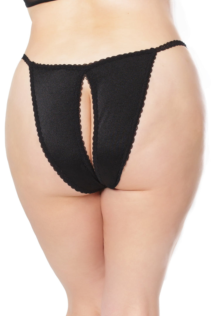 Crotchless Thong one size