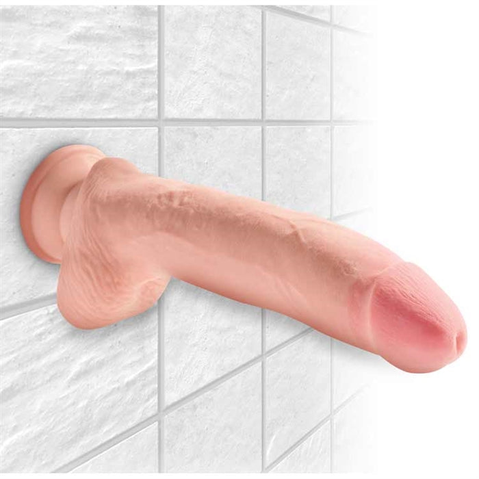 King Cock Plus 10" Triple Density Cock with Balls - Boutique Toi Et Moi