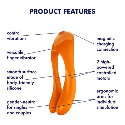 orange candy cane satisfyer