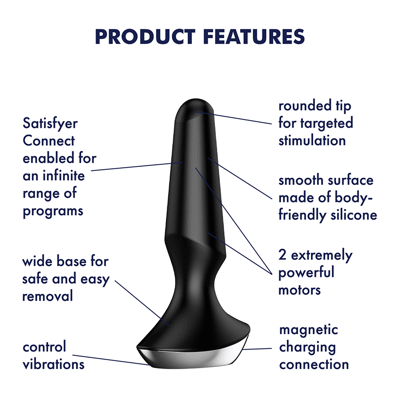 Plug-ilicious 2 by Satisfyer - Boutique Toi Et Moi