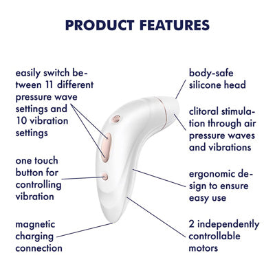 Pro 1+ vibration by Satisfyer - Boutique Toi Et Moi