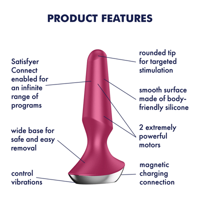 Plug-ilicious 2 by Satisfyer - Boutique Toi Et Moi